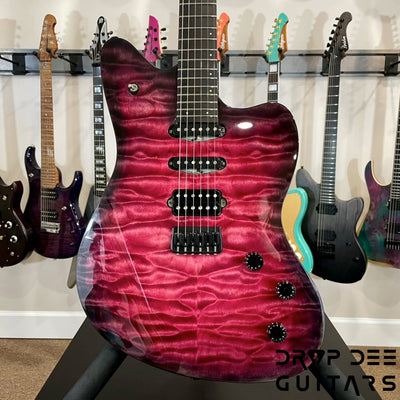 SMP Custom Shop Ichor Electric Guitar w/ Case - Red Quilt
