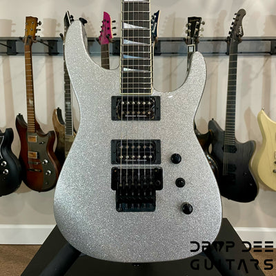 Jackson Custom Shop Soloist FR Electric Guitar w/ Case - Silver Sparkle
