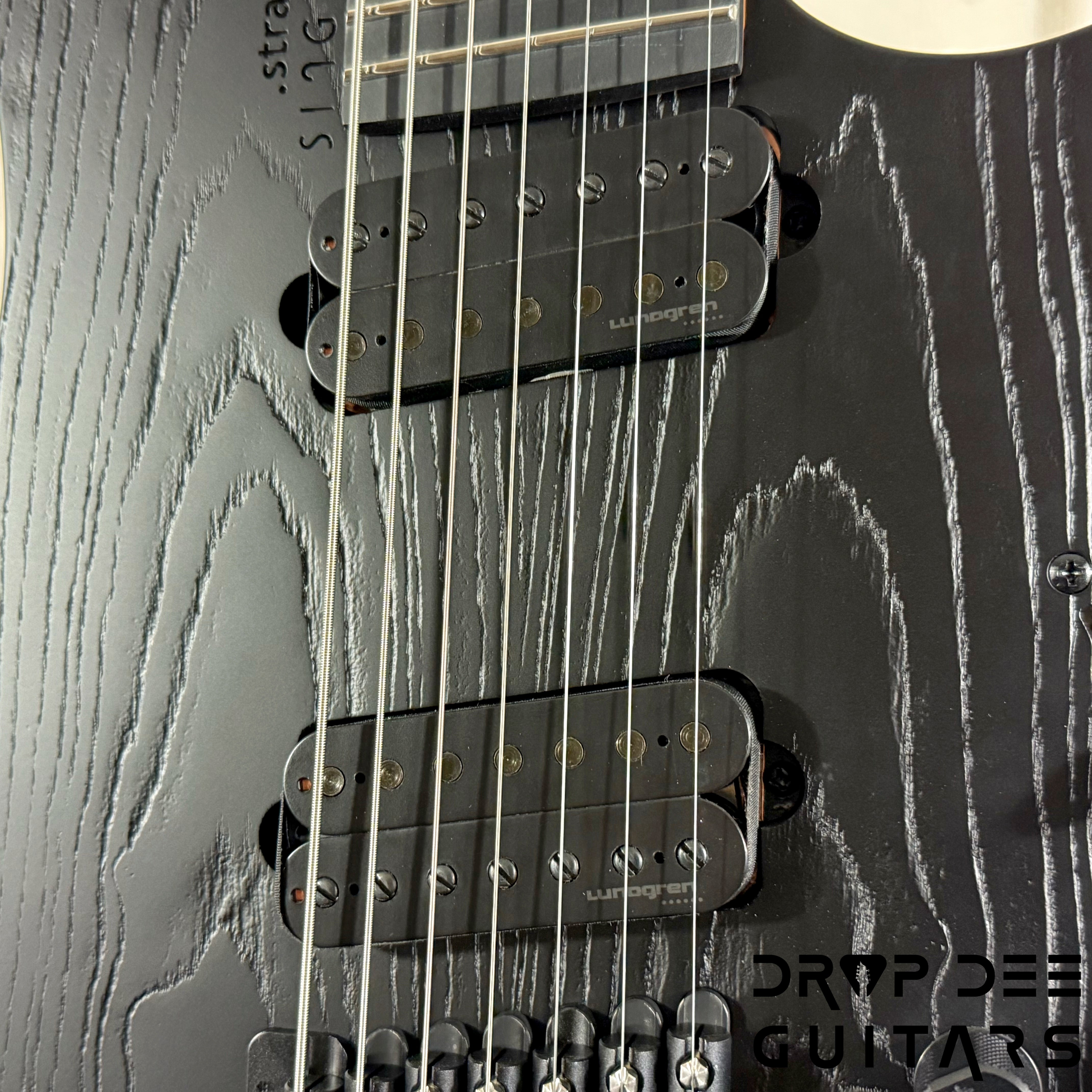 Strandberg Boden Singularity NX 7 Pitch Black 7-String Multiscale Headless Electric Guitar w/ Bag - Pitch Black