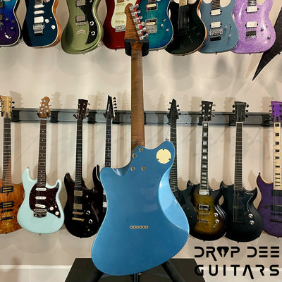 Balaguer USA Heritage Espada Electric Guitar w/ Case - Nitro Aged Pelham Blue Finish
