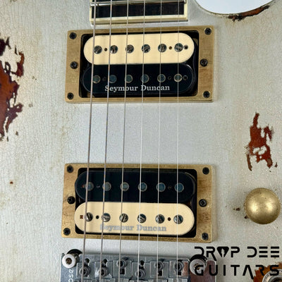 Jackson USA Custom Shop Special Edition Soloist Electric Guitar w/ Case - Inca Silver Over 3 Tone Sunburst
