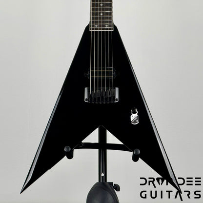 ESP LTD Jack Simmons JS-7 Baritone 7-String Electric Guitar w/ Case - Black