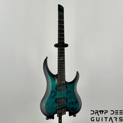 Legator Ghost G6FSS Multiscale Headless Electric Guitar w/ Bag - Dark Sapphire