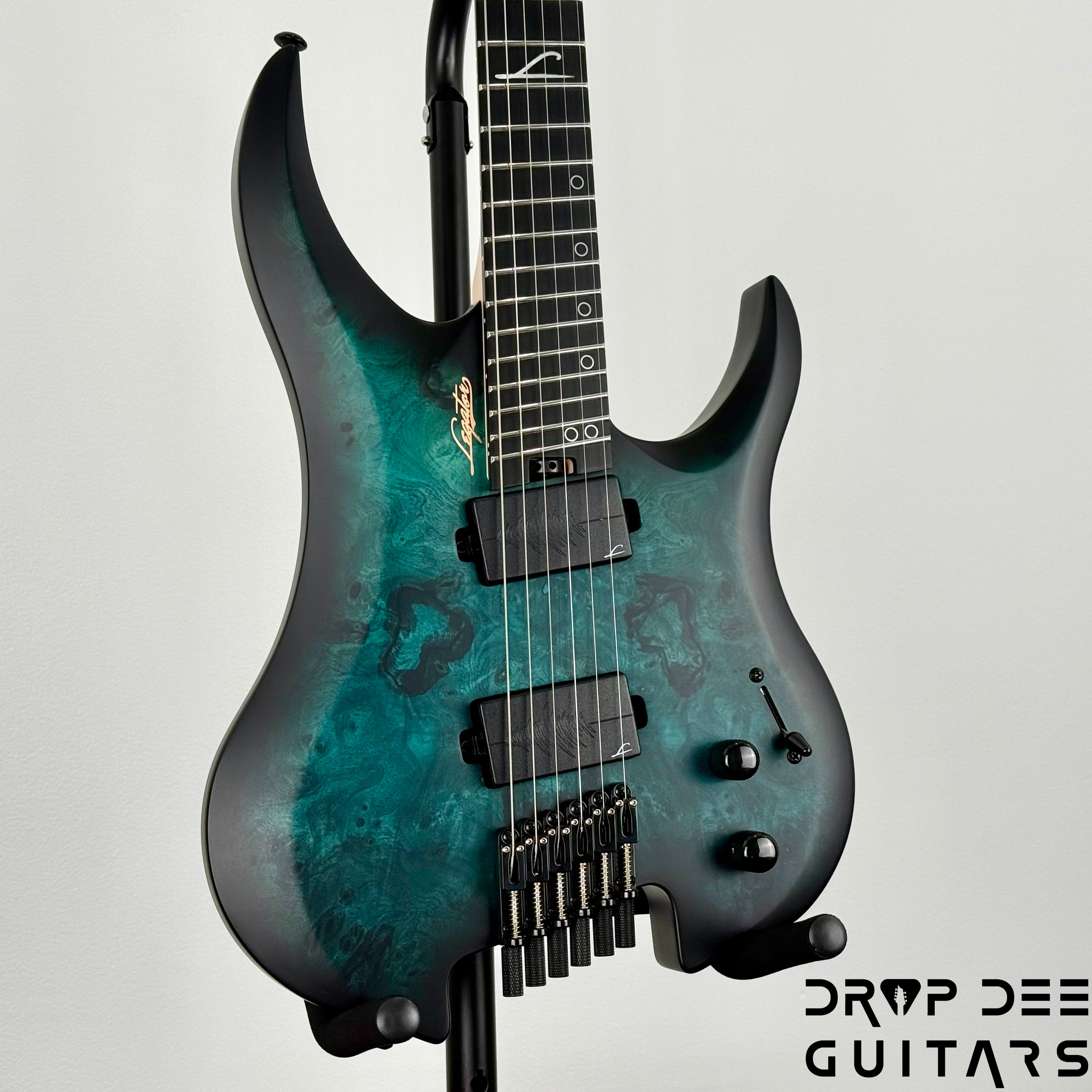 Legator Ghost G6FSS Multiscale Headless Electric Guitar w/ Bag - Dark Sapphire