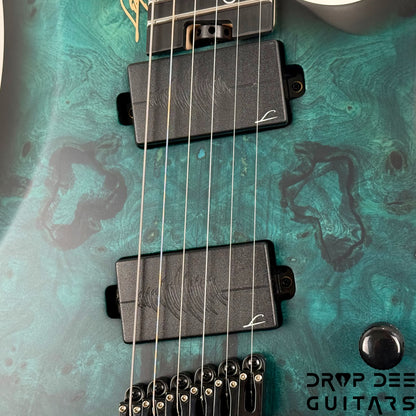 Legator Ghost G6FSS Multiscale Headless Electric Guitar w/ Bag - Dark Sapphire
