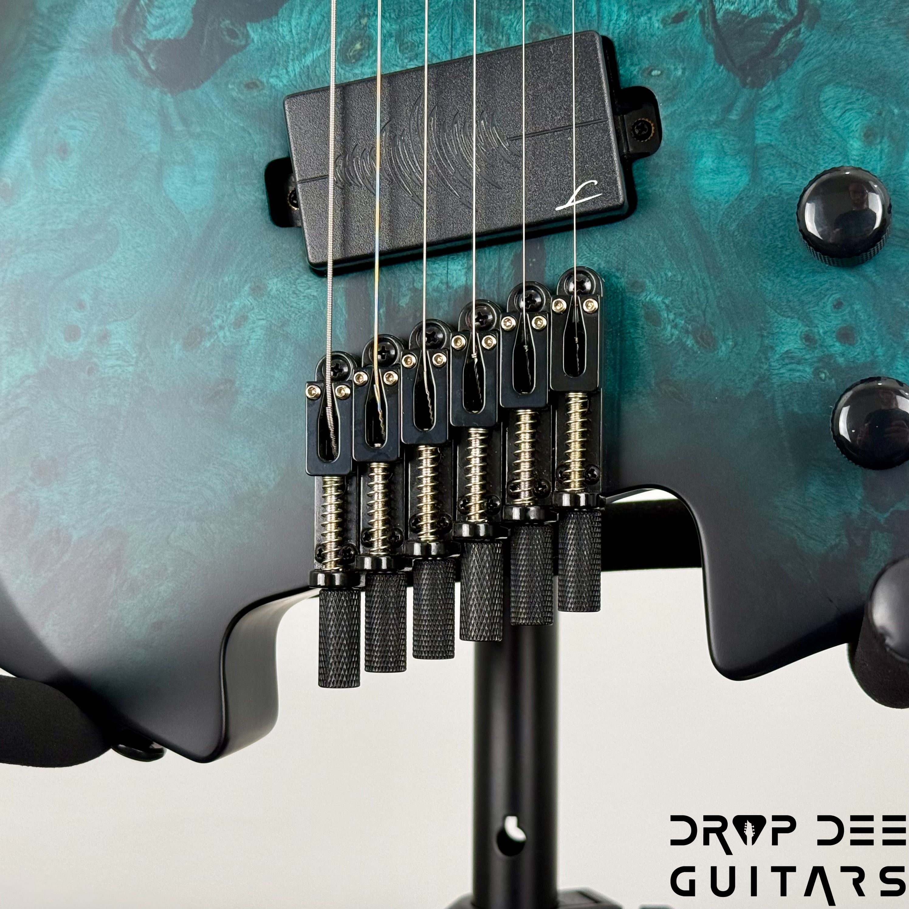 Legator Ghost G6FSS Multiscale Headless Electric Guitar w/ Bag - Dark Sapphire
