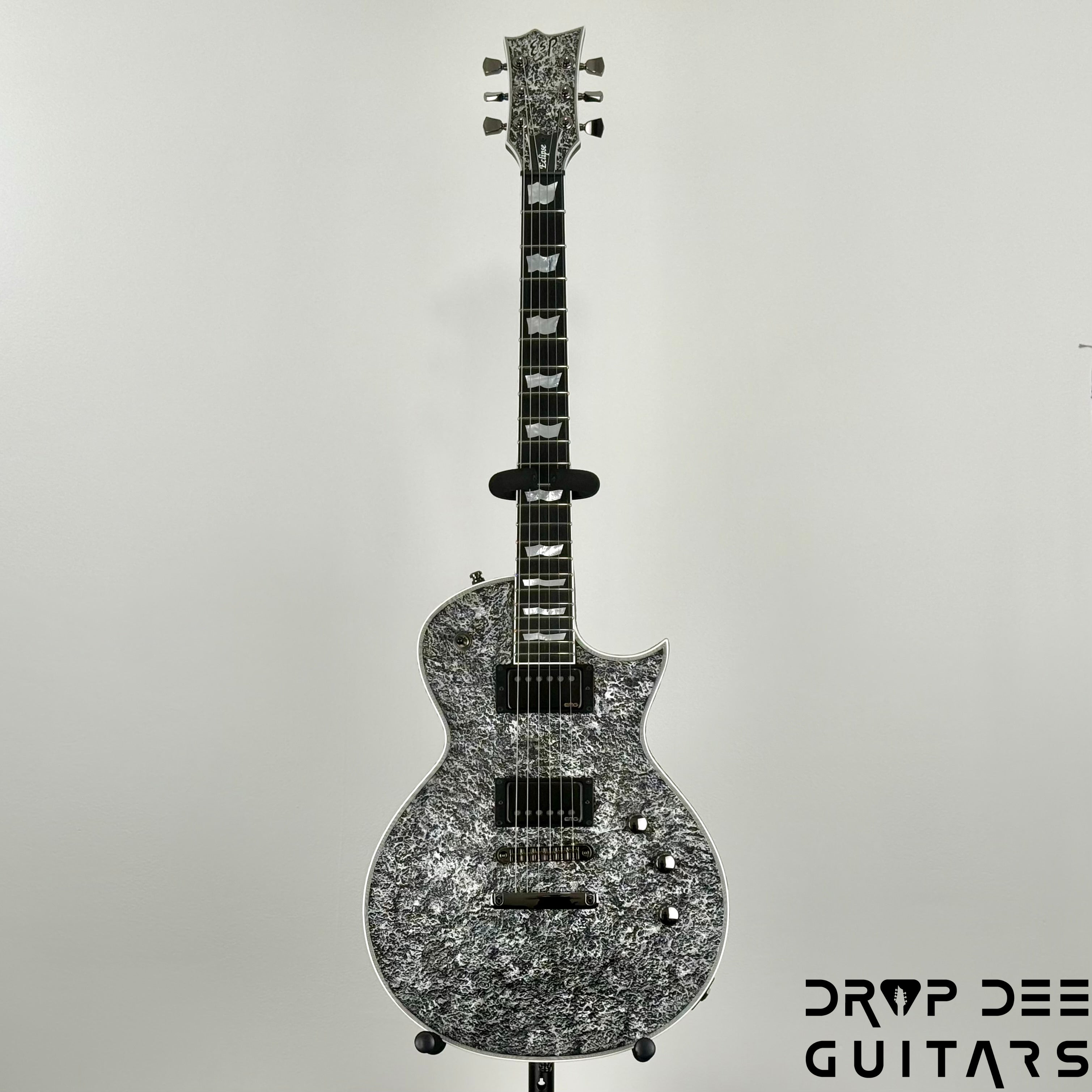 ESP Original Series Eclipse Electric Guitar w/ Case - Cast Metal