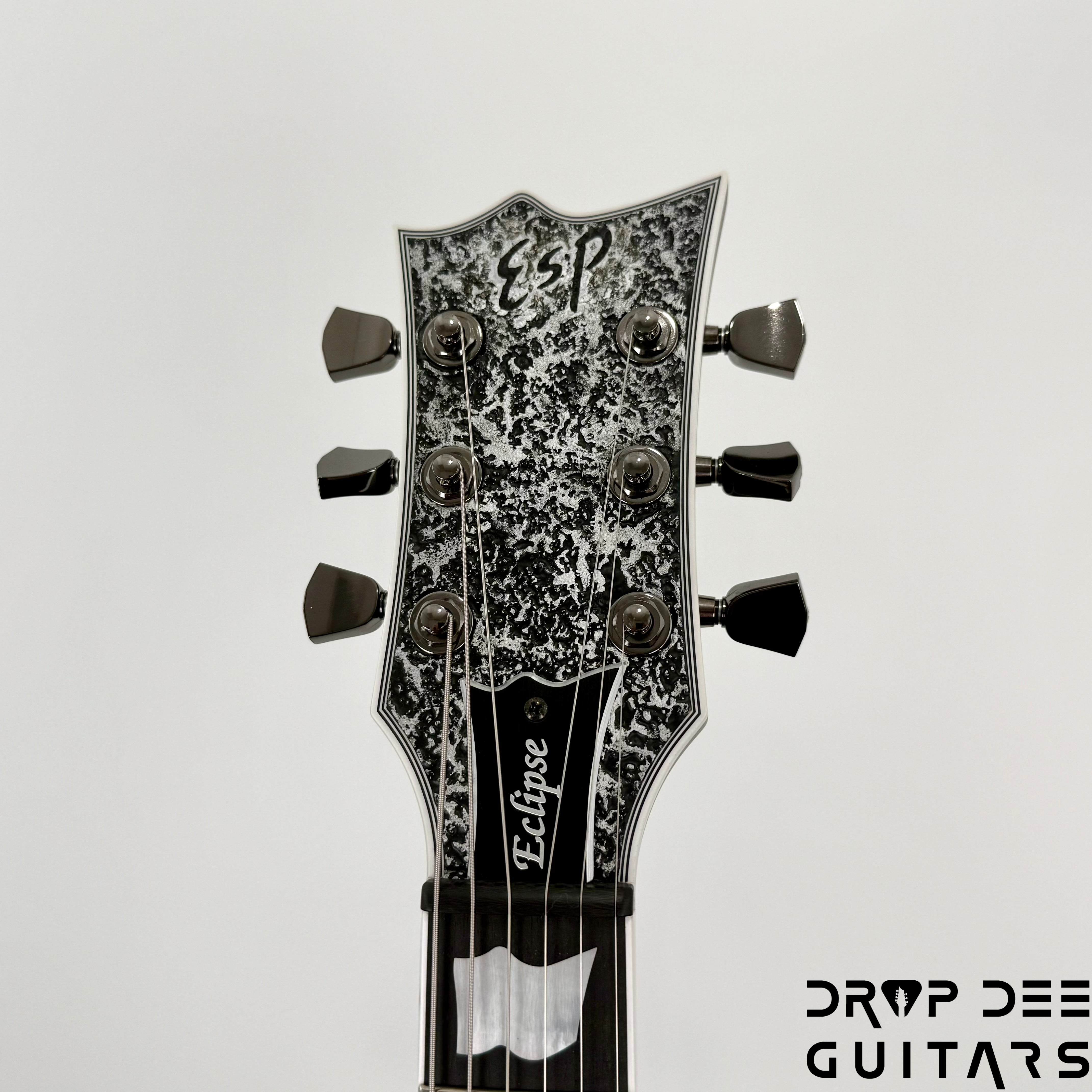 ESP Original Series Eclipse Electric Guitar w/ Case - Cast Metal
