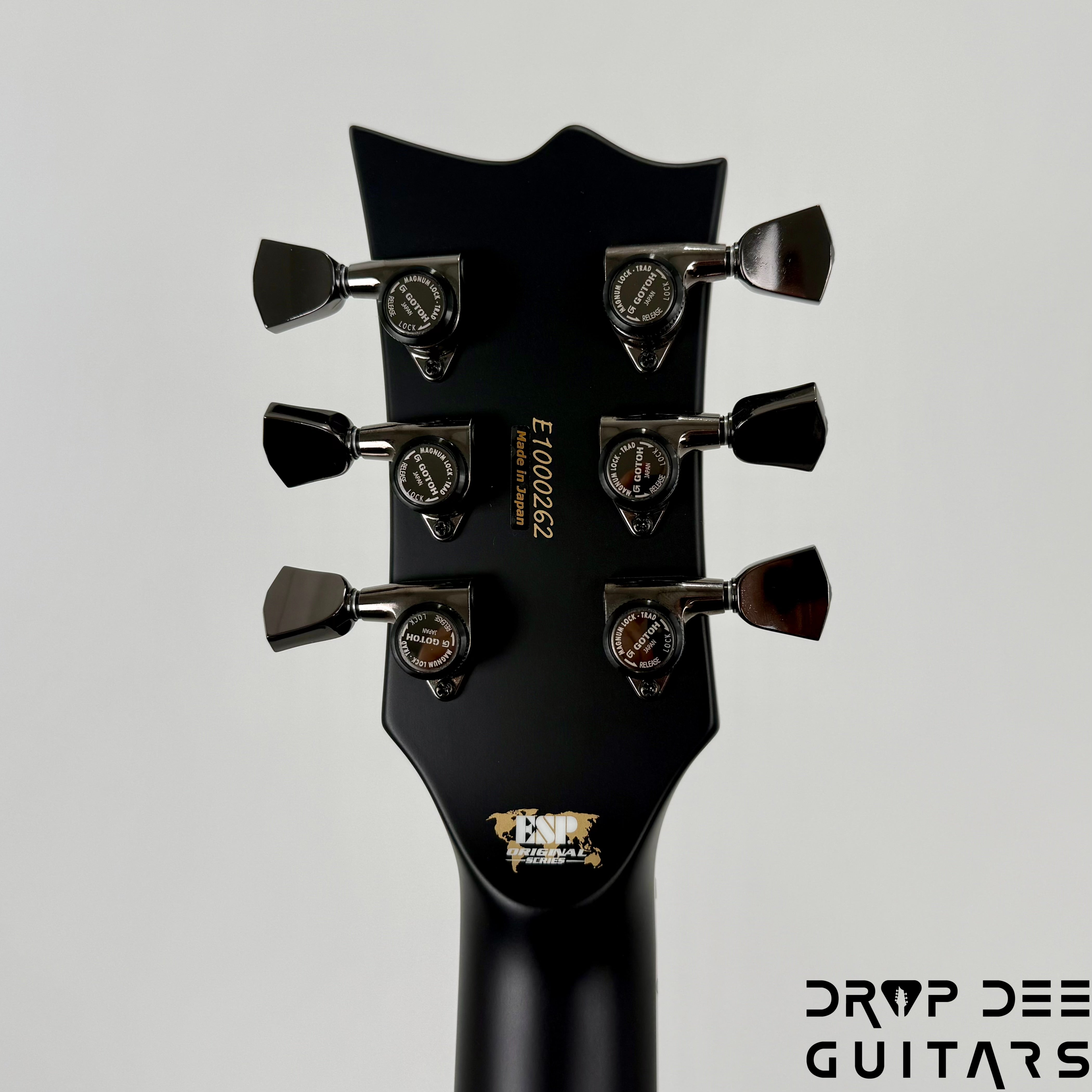 ESP Original Series Eclipse Electric Guitar w/ Case - Cast Metal