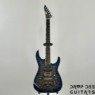 ESP USA M-I NTB NT Electric Guitar w/ Case - Blue Moon
