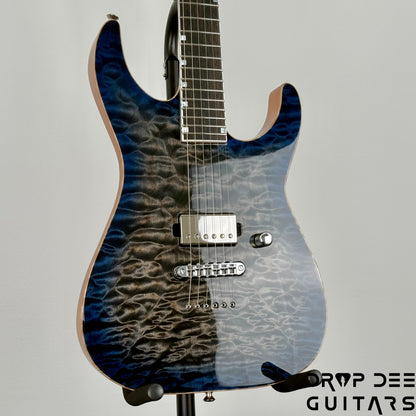 ESP USA M-I NTB NT Electric Guitar w/ Case - Blue Moon