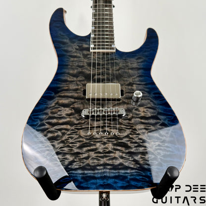 ESP USA M-I NTB NT Electric Guitar w/ Case - Blue Moon