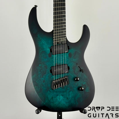 Legator Ninja N6FSS Multiscale Electric Guitar w/ Bag - Dark Sapphire
