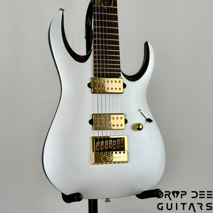 Ibanez Brian "Head" Welch Signature K7YANG 7-String Electric Guitar w/ Bag - Matte White