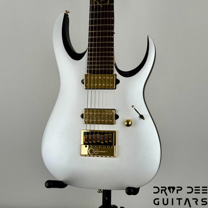 Ibanez Brian "Head" Welch Signature K7YANG 7-String Electric Guitar w/ Bag - Matte White