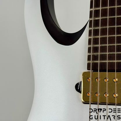 Ibanez Brian "Head" Welch Signature K7YANG 7-String Electric Guitar w/ Bag - Matte White