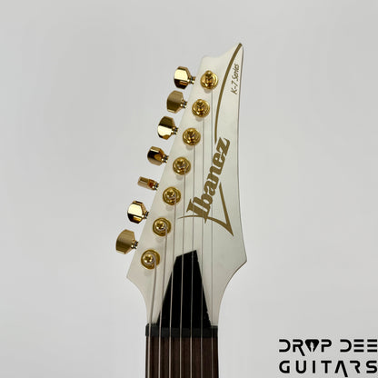 Ibanez Brian "Head" Welch Signature K7YANG 7-String Electric Guitar w/ Bag - Matte White