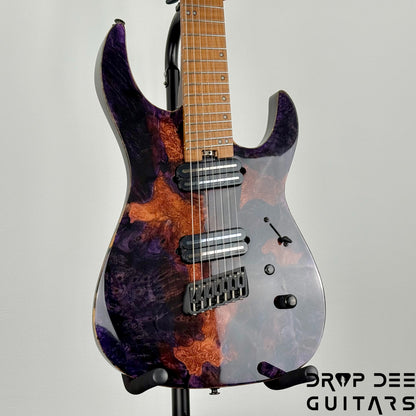 Legator Ninja X7F Multiscale 7-String Electric Guitar w/ Bag - Magma