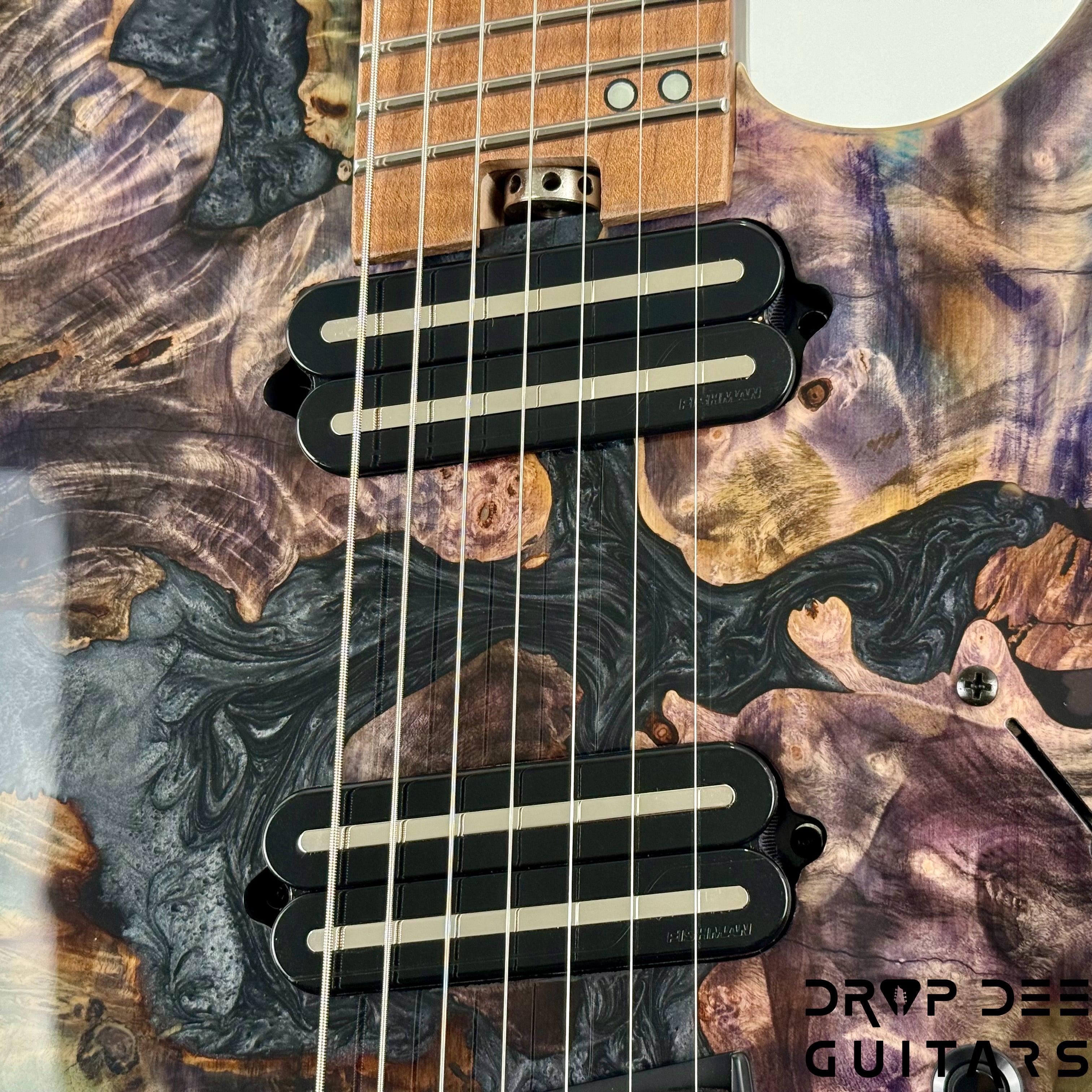 Legator Ninja X7F Multiscale 7-String Electric Guitar w/ Bag - Coral