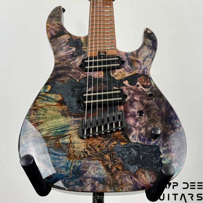 Legator Ninja X7F Multiscale 7-String Electric Guitar w/ Bag - Coral