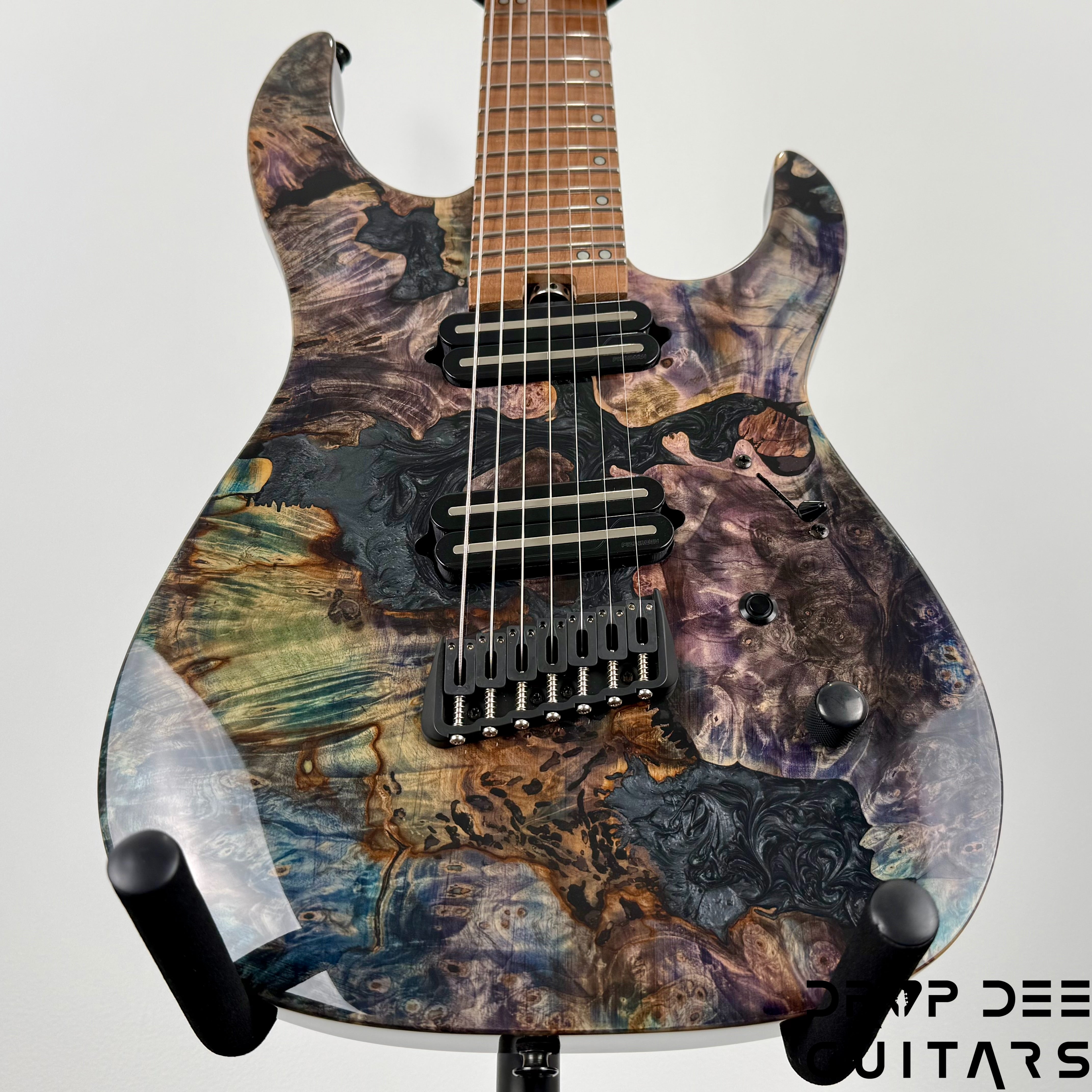 Legator Ninja X7F Multiscale 7-String Electric Guitar w/ Bag - Coral