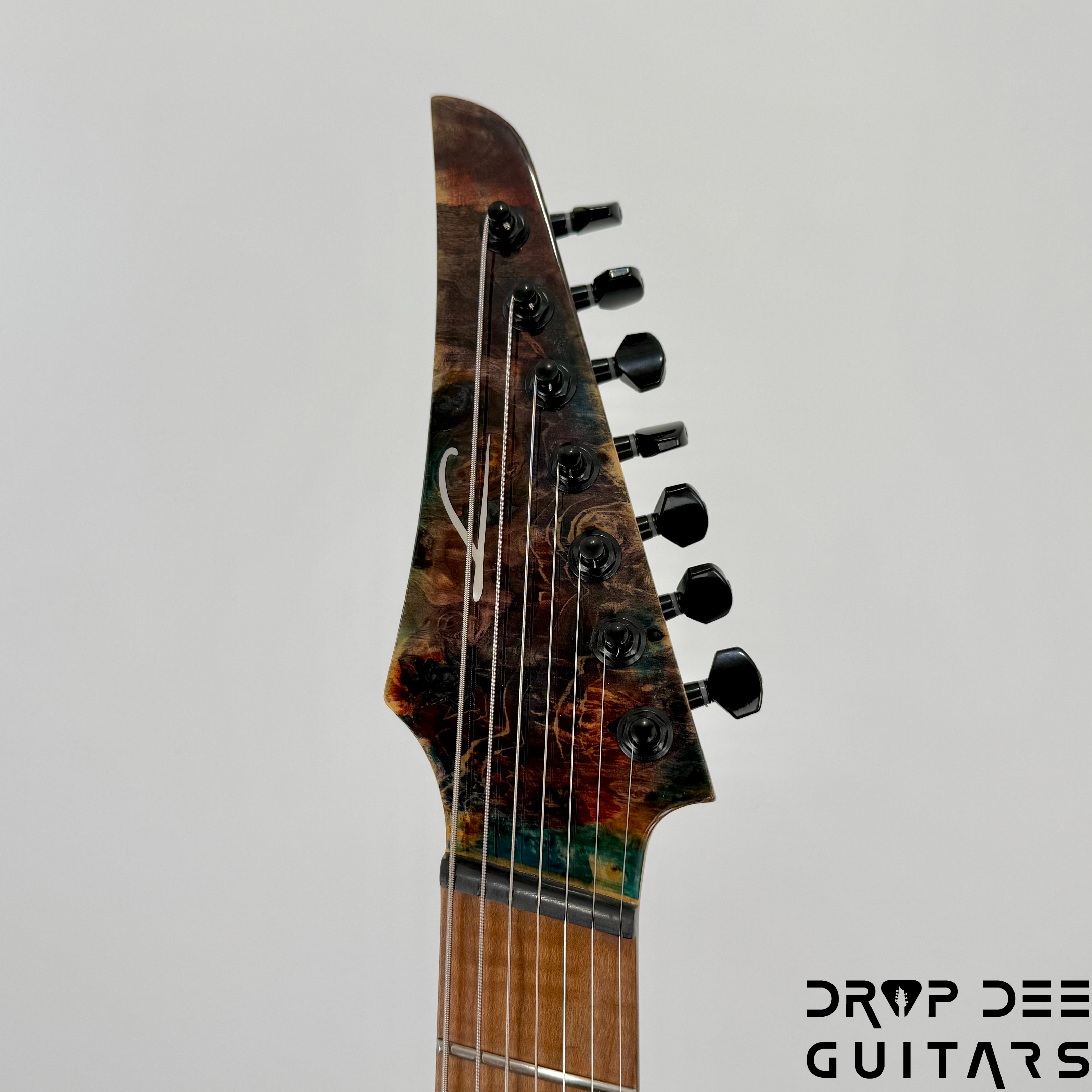 Legator Ninja X7F Multiscale 7-String Electric Guitar w/ Bag - Coral
