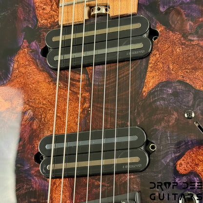 Legator Ninja X7F Multiscale 7-String Electric Guitar w/ Bag - Magma