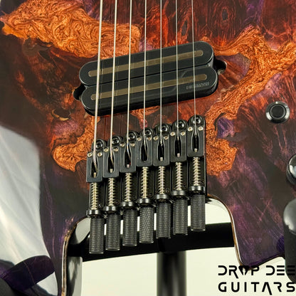 Legator Ghost X7F Multiscale Headless 7-String Electric Guitar w/ Bag - Magma