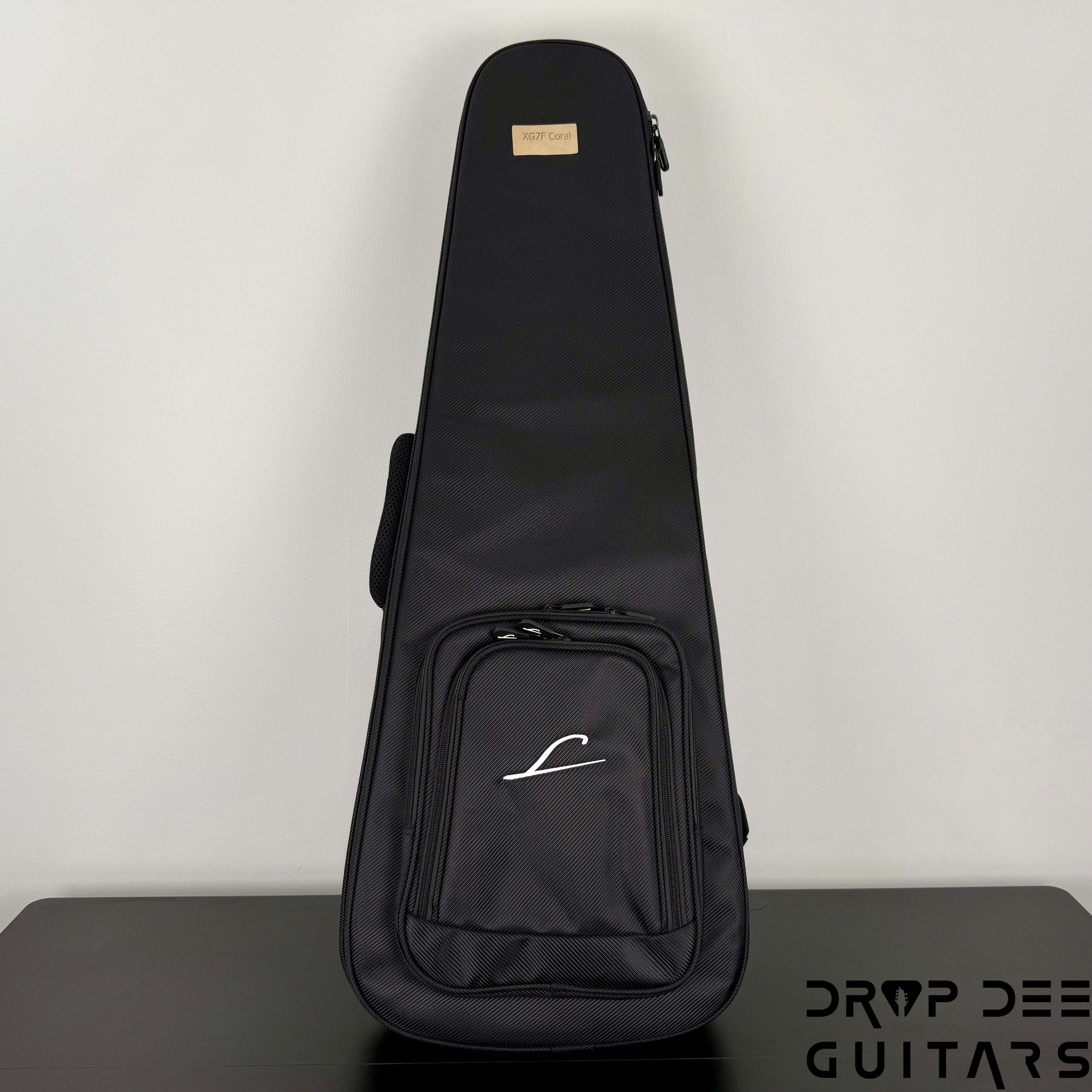 Legator Ghost X7F Multiscale Headless 7-String Electric Guitar w/ Bag - Coral
