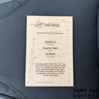 Infinia Ceres 6 Electric Guitar w/ Bag - Scarlet Halo