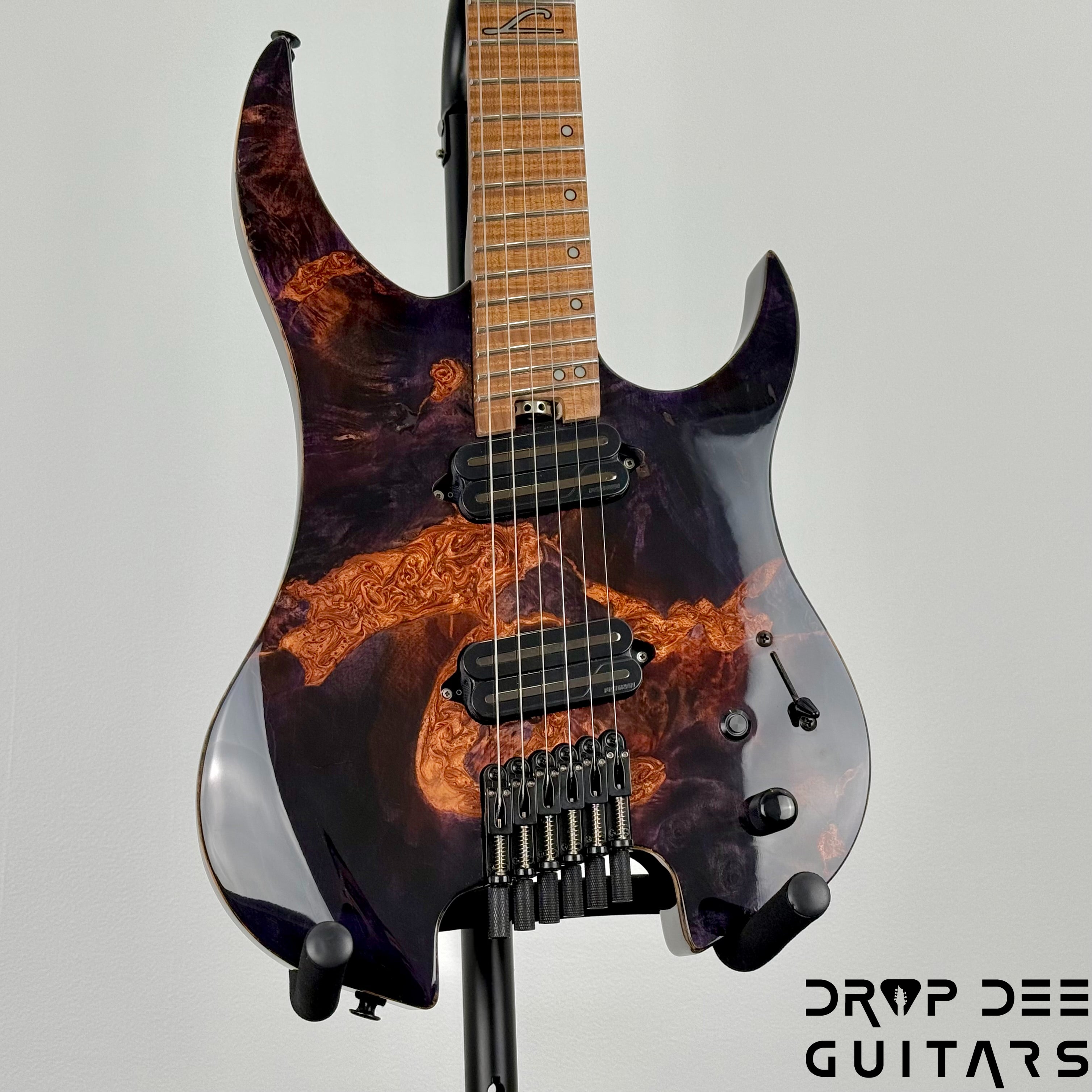 Legator Ghost X6F Multiscale Headless Electric Guitar w/ Bag - Magma