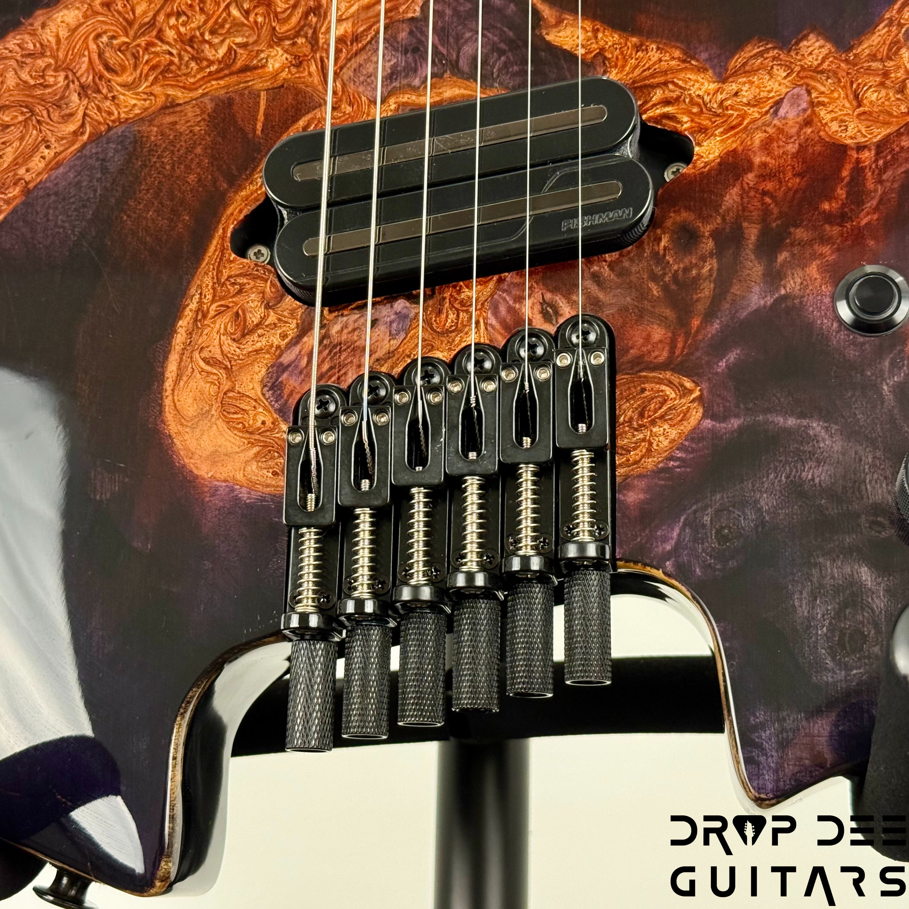 Legator Ghost X6F Multiscale Headless Electric Guitar w/ Bag - Magma