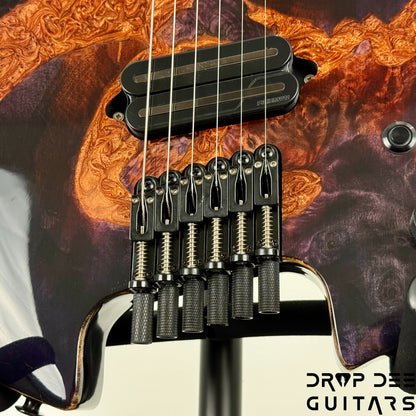Legator Ghost X6F Multiscale Headless Electric Guitar w/ Bag - Magma