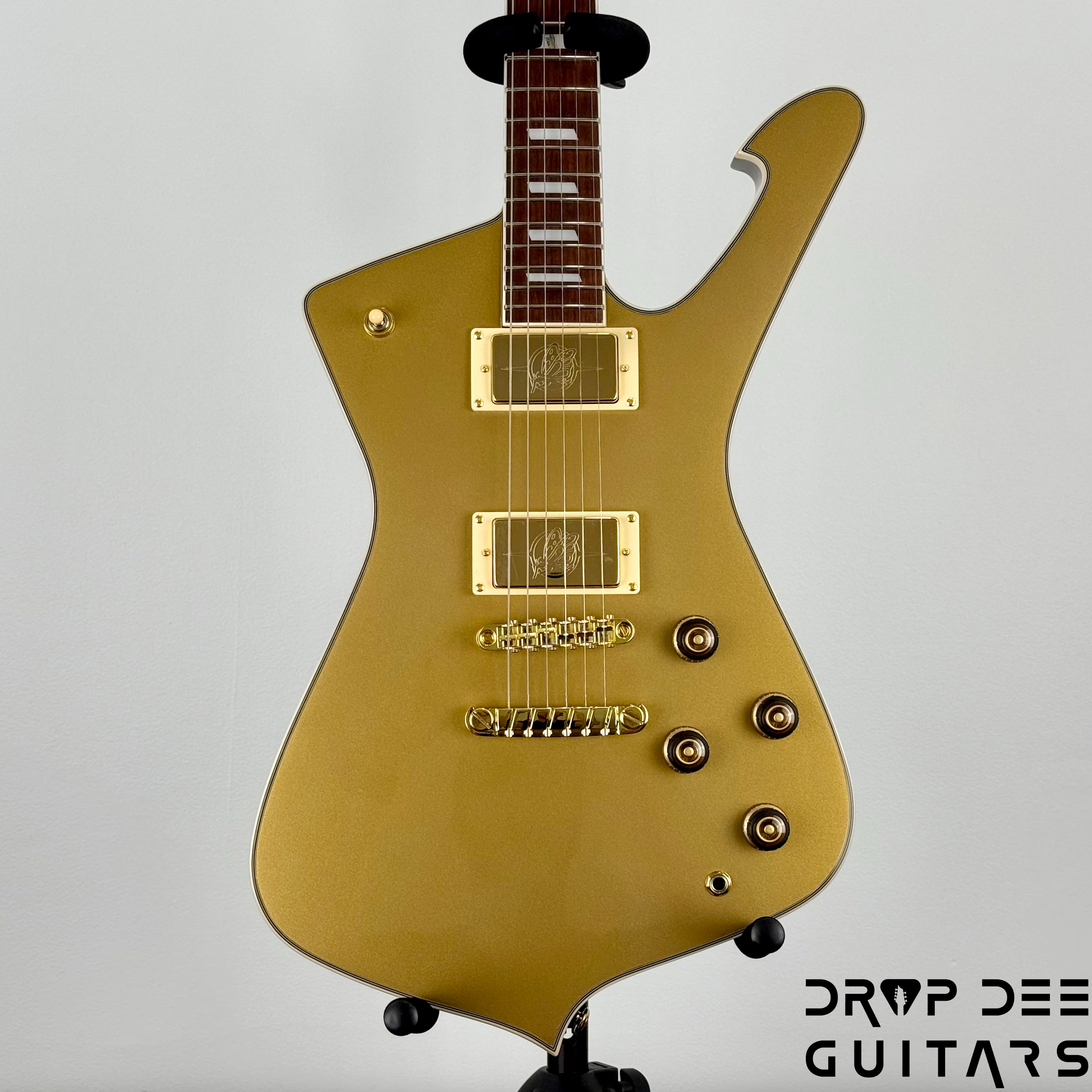 Ibanez Limited Edition IC420 Iceman Electric Guitar w/ Bag - Gold