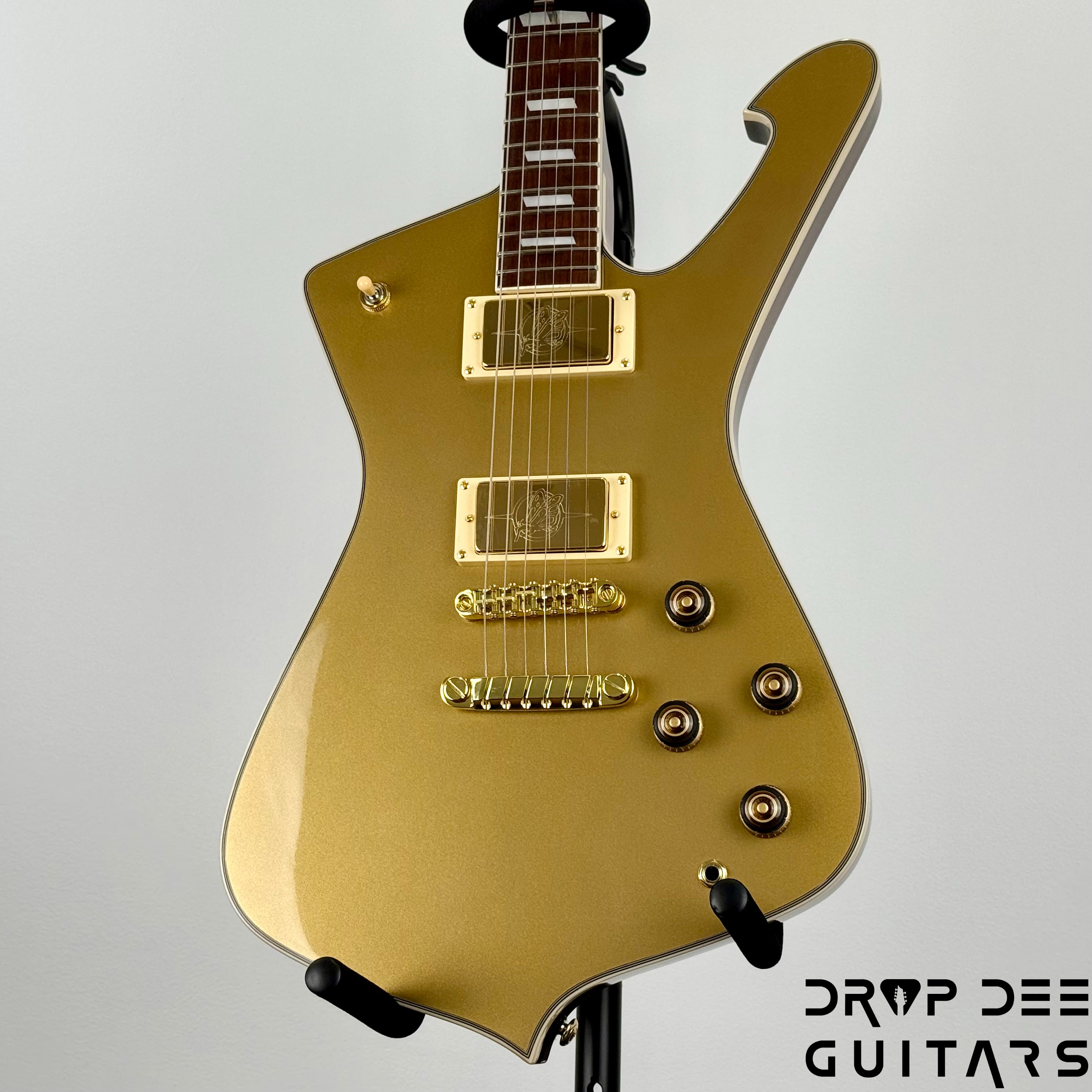Ibanez Limited Edition IC420 Iceman Electric Guitar w/ Bag - Gold