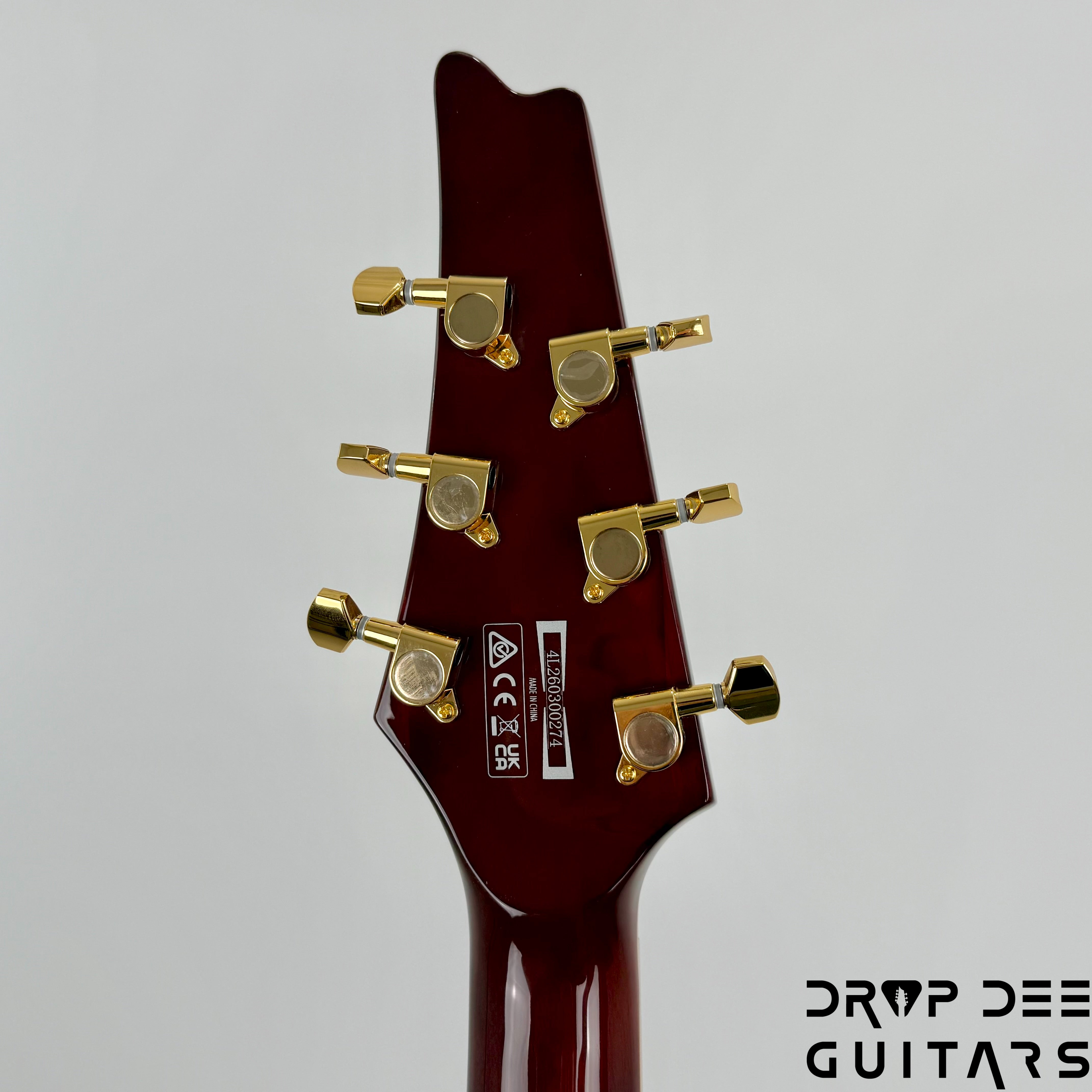Ibanez Limited Edition IC420 Iceman Electric Guitar w/ Bag - Gold