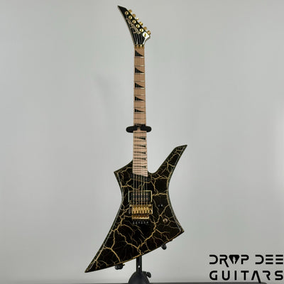Jackson Pro Plus Series Signature Brandon Ellis Kelly KE27 Electric Guitar w/ Bag - Gold Crackle