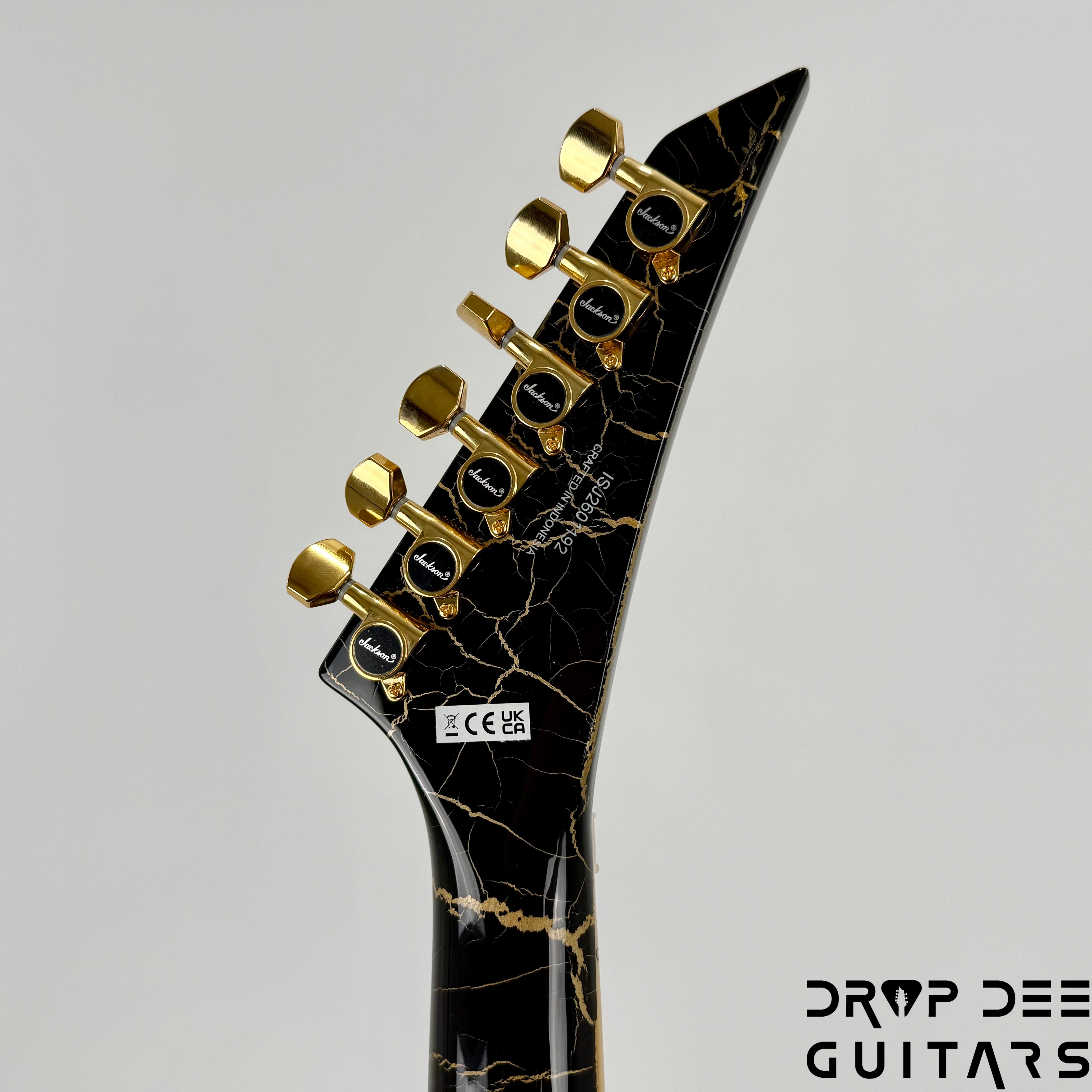 Jackson Pro Plus Series Signature Brandon Ellis Kelly KE27 Electric Guitar w/ Bag - Gold Crackle