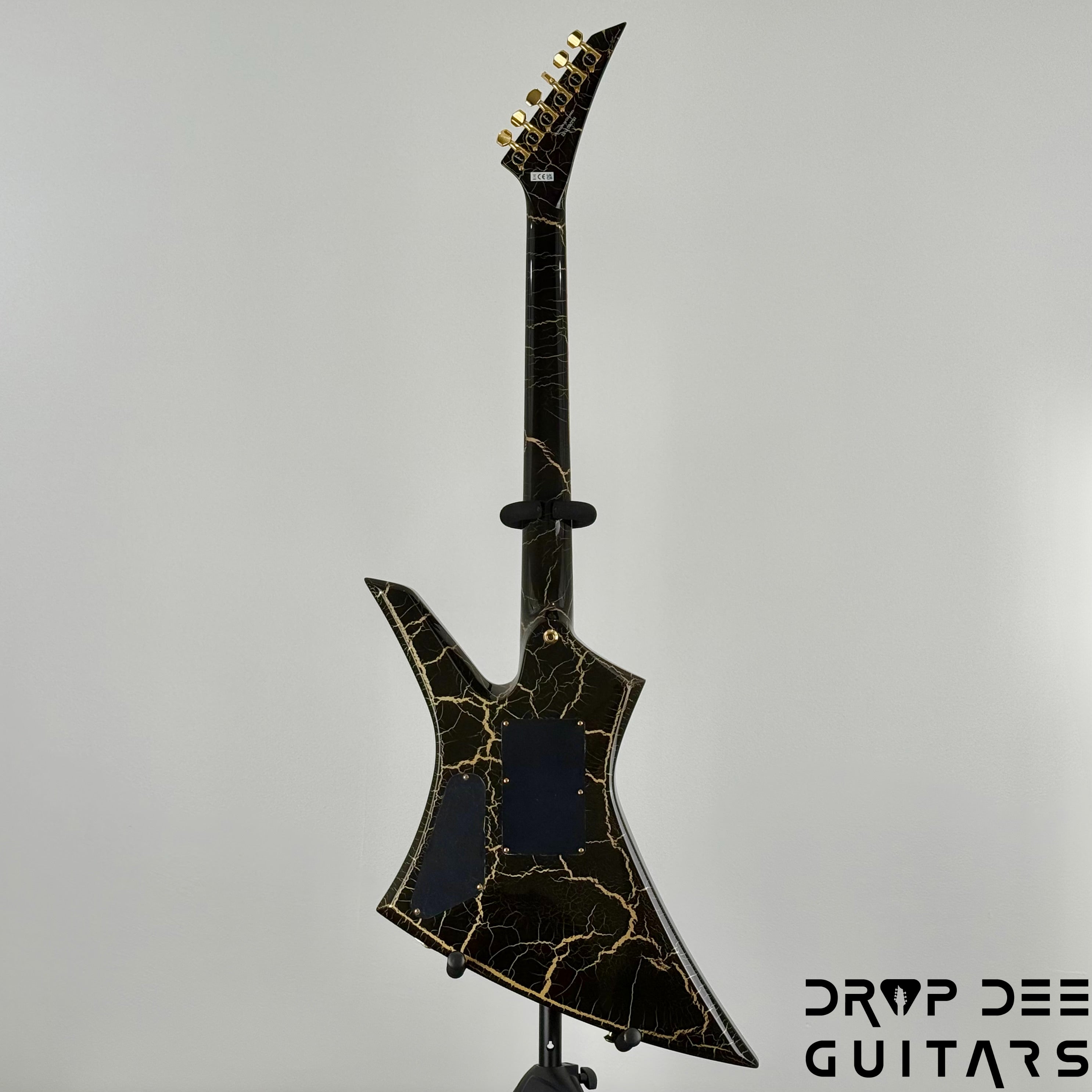 Jackson Pro Plus Series Signature Brandon Ellis Kelly KE27 Electric Guitar w/ Bag - Gold Crackle
