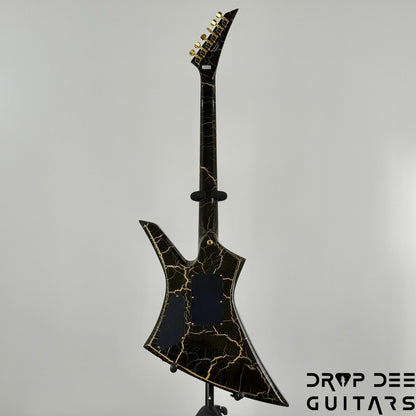 Jackson Pro Plus Series Signature Brandon Ellis Kelly KE27 Electric Guitar w/ Bag - Gold Crackle