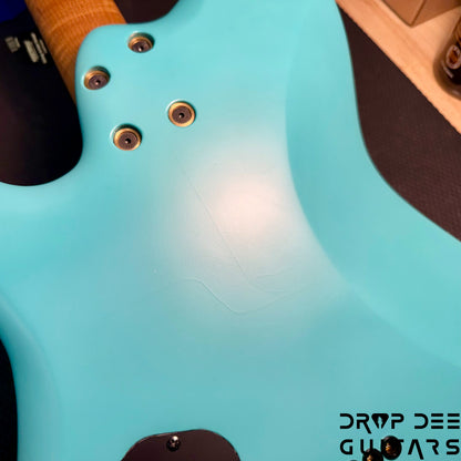 SMP Custom Shop Τρίτη Electric Guitar w/ Case - Seafoam Green