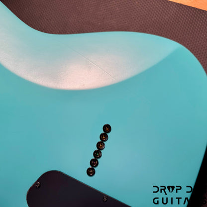 SMP Custom Shop Τρίτη Electric Guitar w/ Case - Seafoam Green