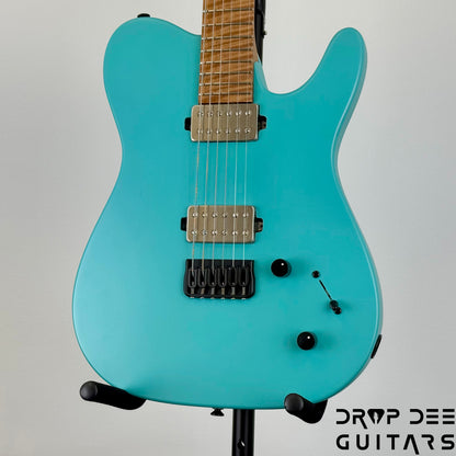 SMP Custom Shop Τρίτη Electric Guitar w/ Case - Seafoam Green