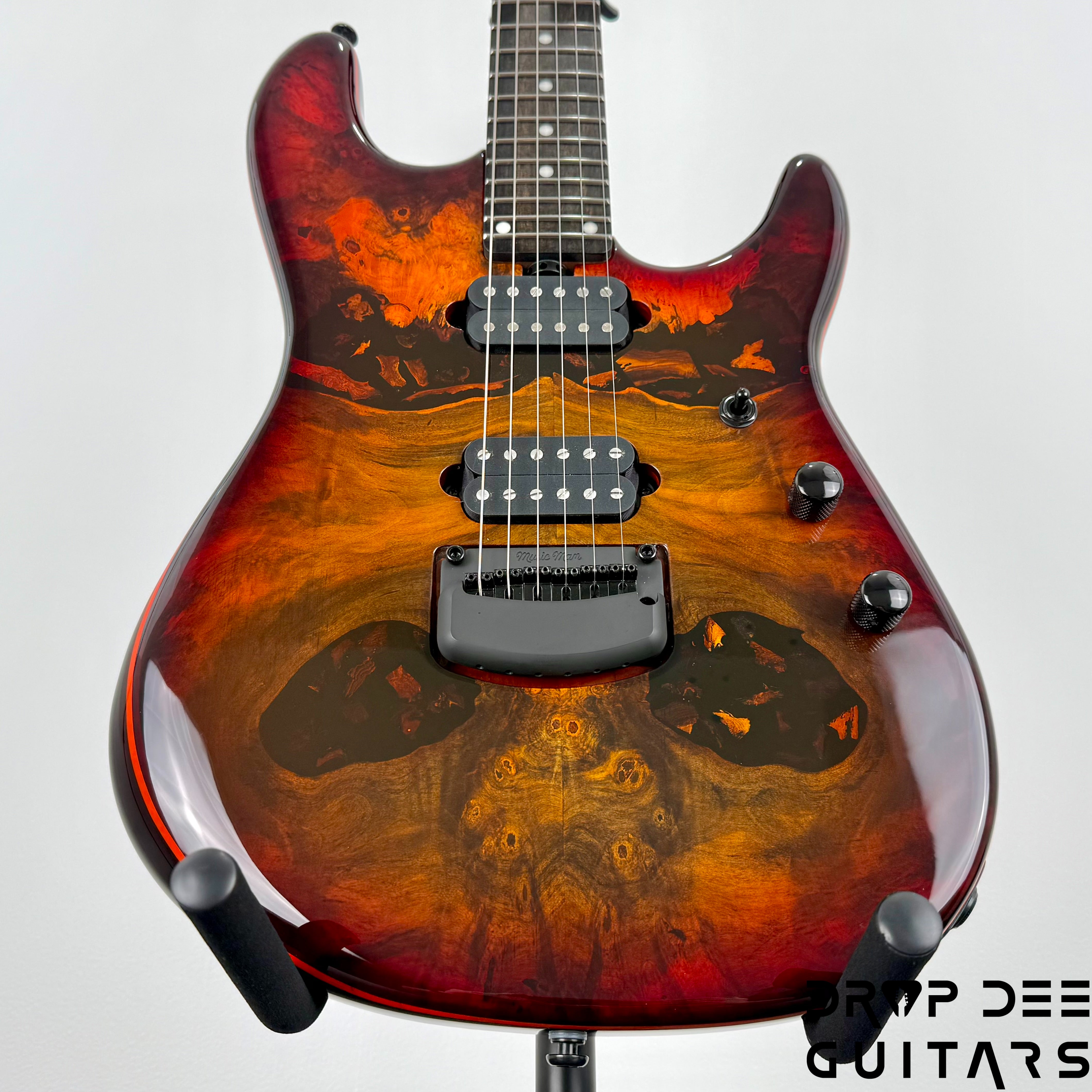 Ernie Ball Music Man Jason Richardson Cutlass HT Electric Guitar w/ Case - Death Mountain