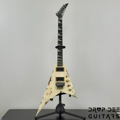 Jackson USA Custom Shop Special Edition Rhoads Electric Guitar w/ Case - Vanilla Shake over 2 Tone Burst