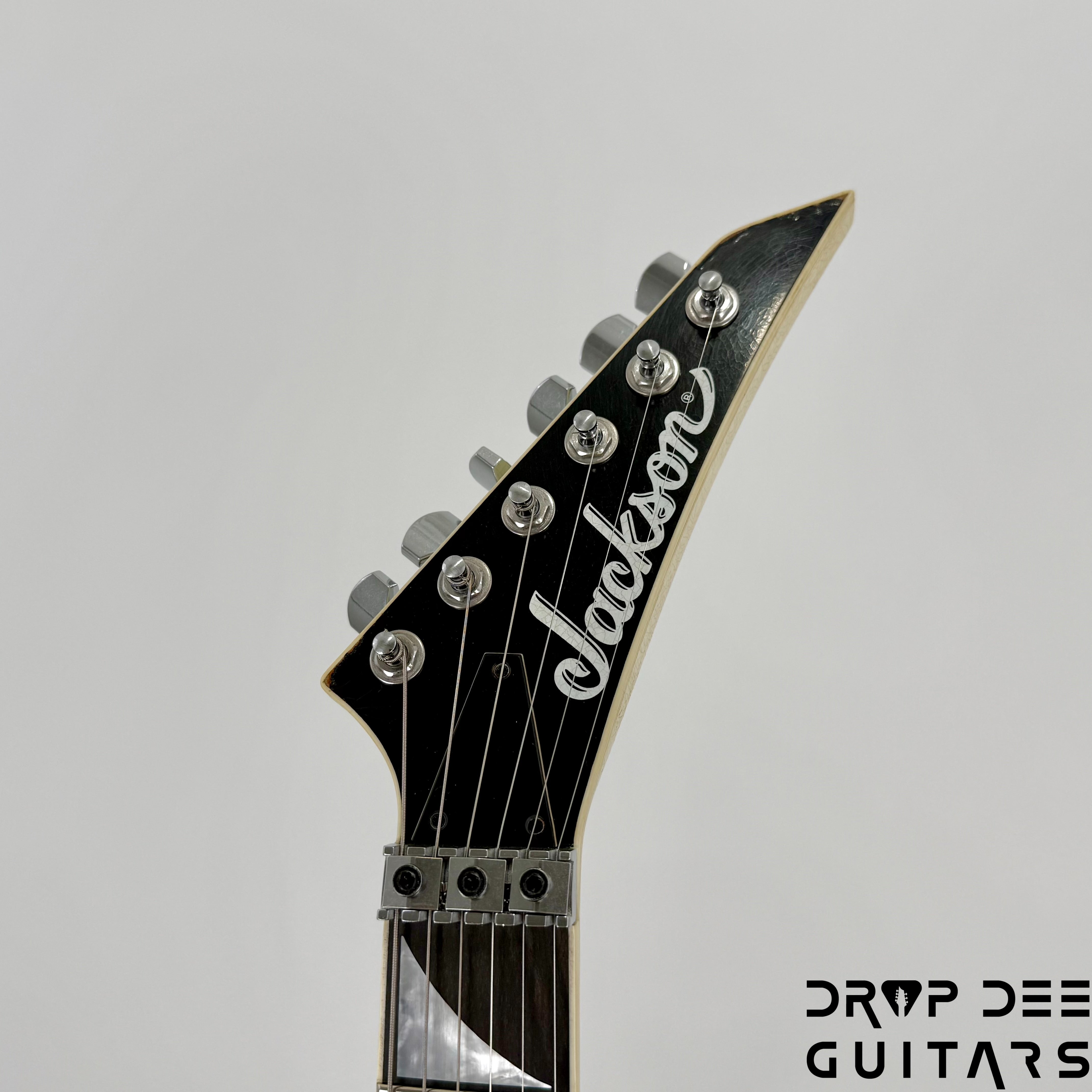 Jackson USA Custom Shop Special Edition Rhoads Electric Guitar w/ Case - Vanilla Shake over 2 Tone Burst