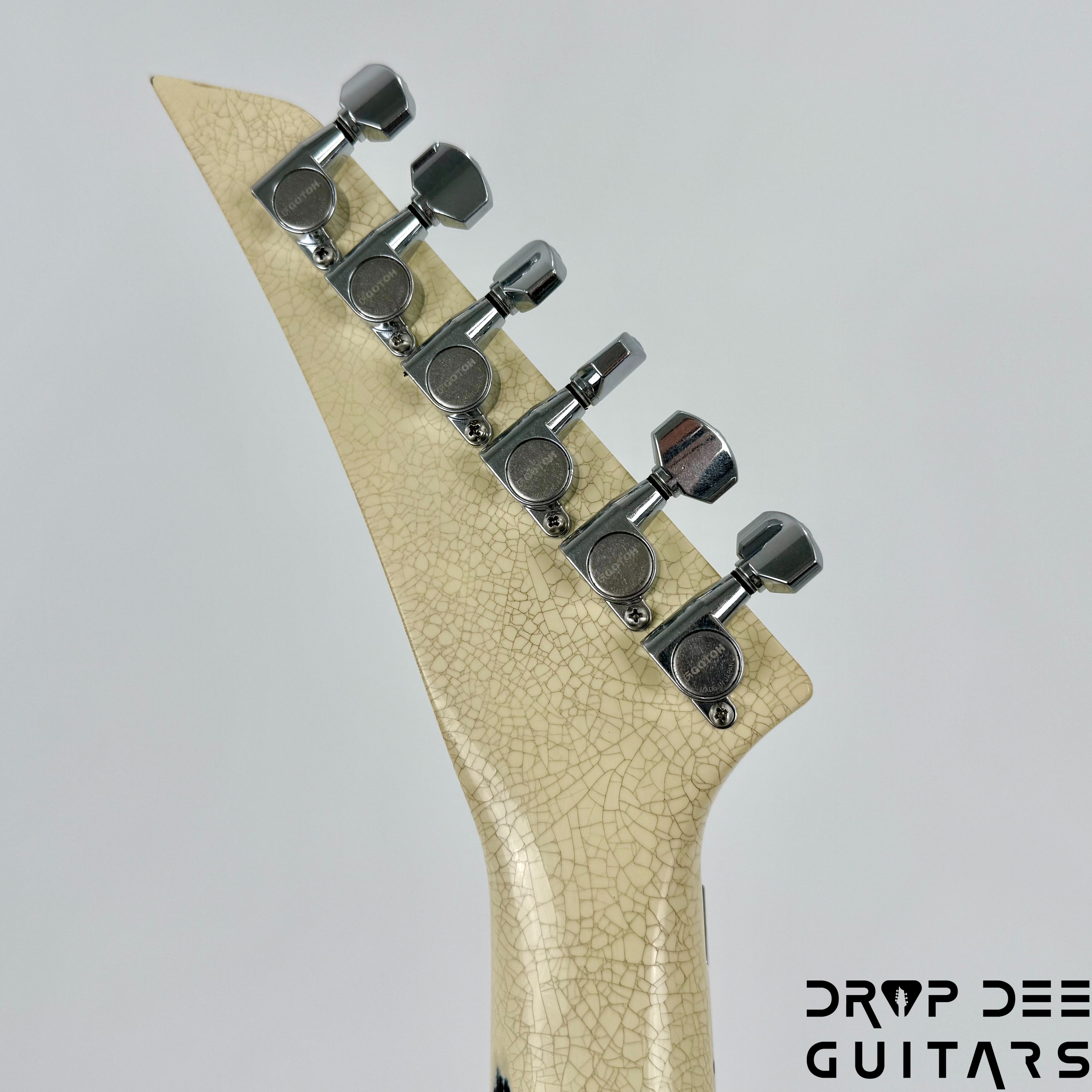 Jackson USA Custom Shop Special Edition Rhoads Electric Guitar w/ Case - Vanilla Shake over 2 Tone Burst