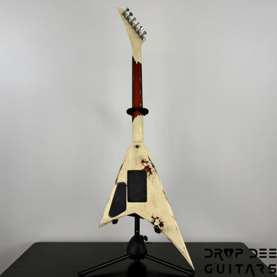 Jackson USA Custom Shop Special Edition Rhoads Electric Guitar w/ Case - Vanilla Shake over 2 Tone Burst
