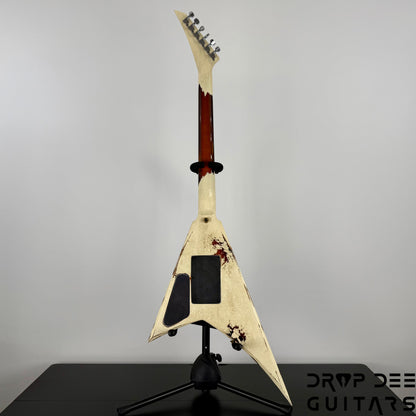 Jackson USA Custom Shop Special Edition Rhoads Electric Guitar w/ Case - Vanilla Shake over 2 Tone Burst