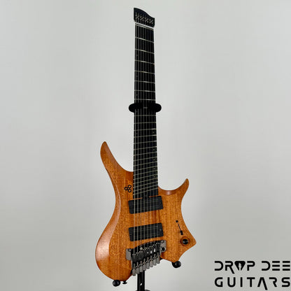 GOC USA Ilumina 8 Trem Multiscale Headless 8-String Electric Guitar - Natural